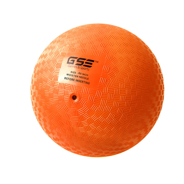 Playground Balls,Kickball, Bouncy Dodge Ball,Handball for Indoor and Outdoor(Orange)