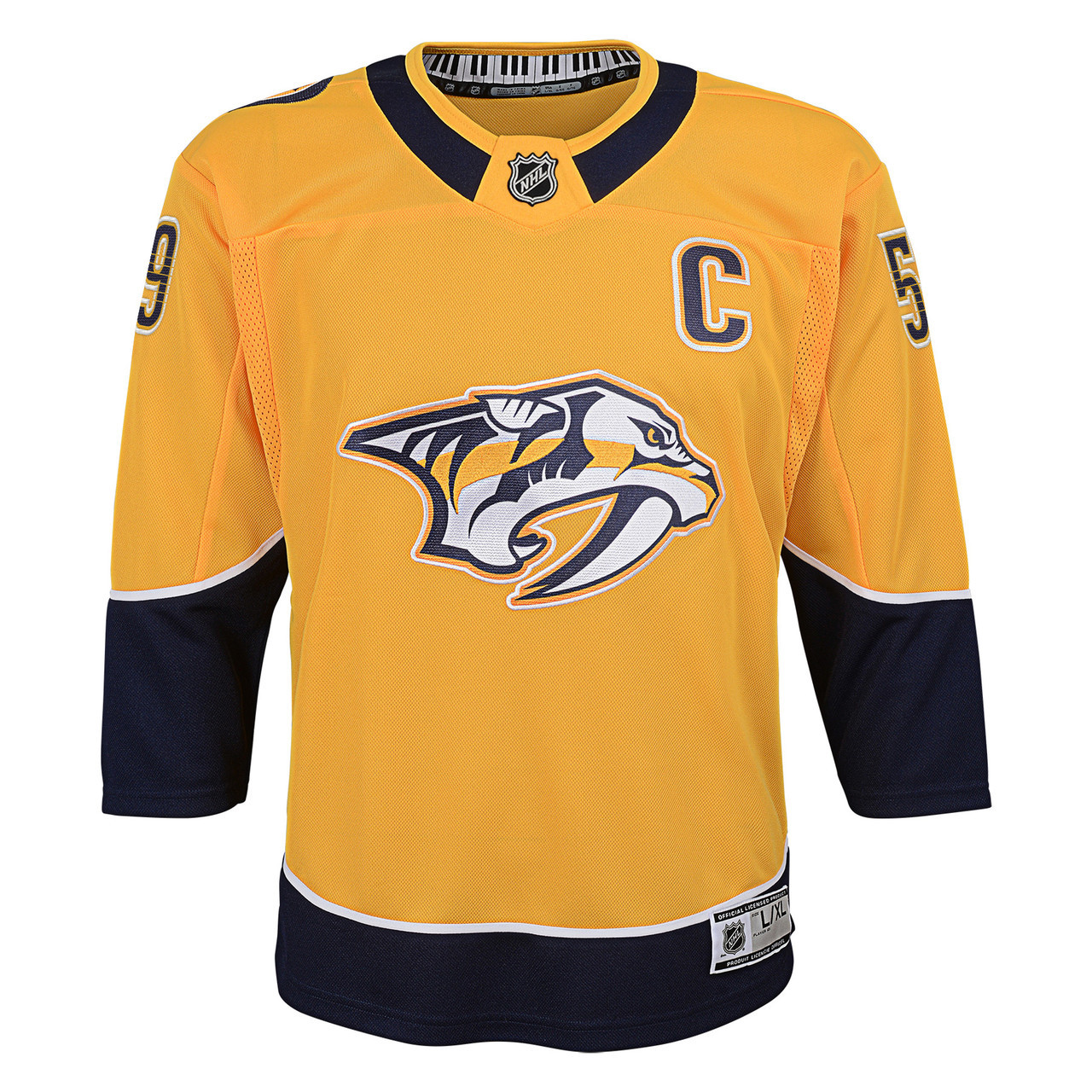 Nashville Predators Child Outerstuff Roman Josi Jersey Premier Home