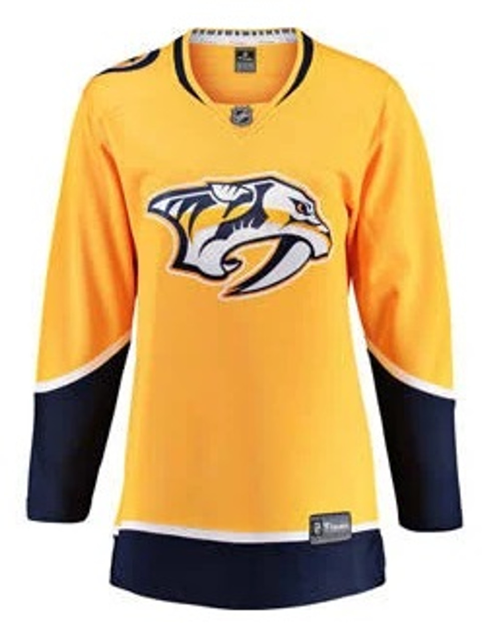 Women's Fanatics Branded Gold Pittsburgh Penguins Jersey Long Sleeve T-Shirt