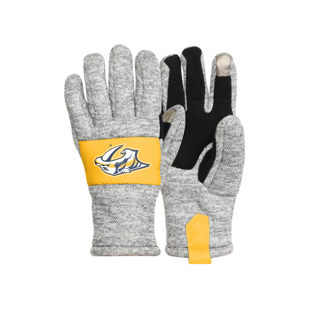 Nashville Predators Forever Collectibles Grey Knit Texting Gloves -  Nashville Predators Locker Room