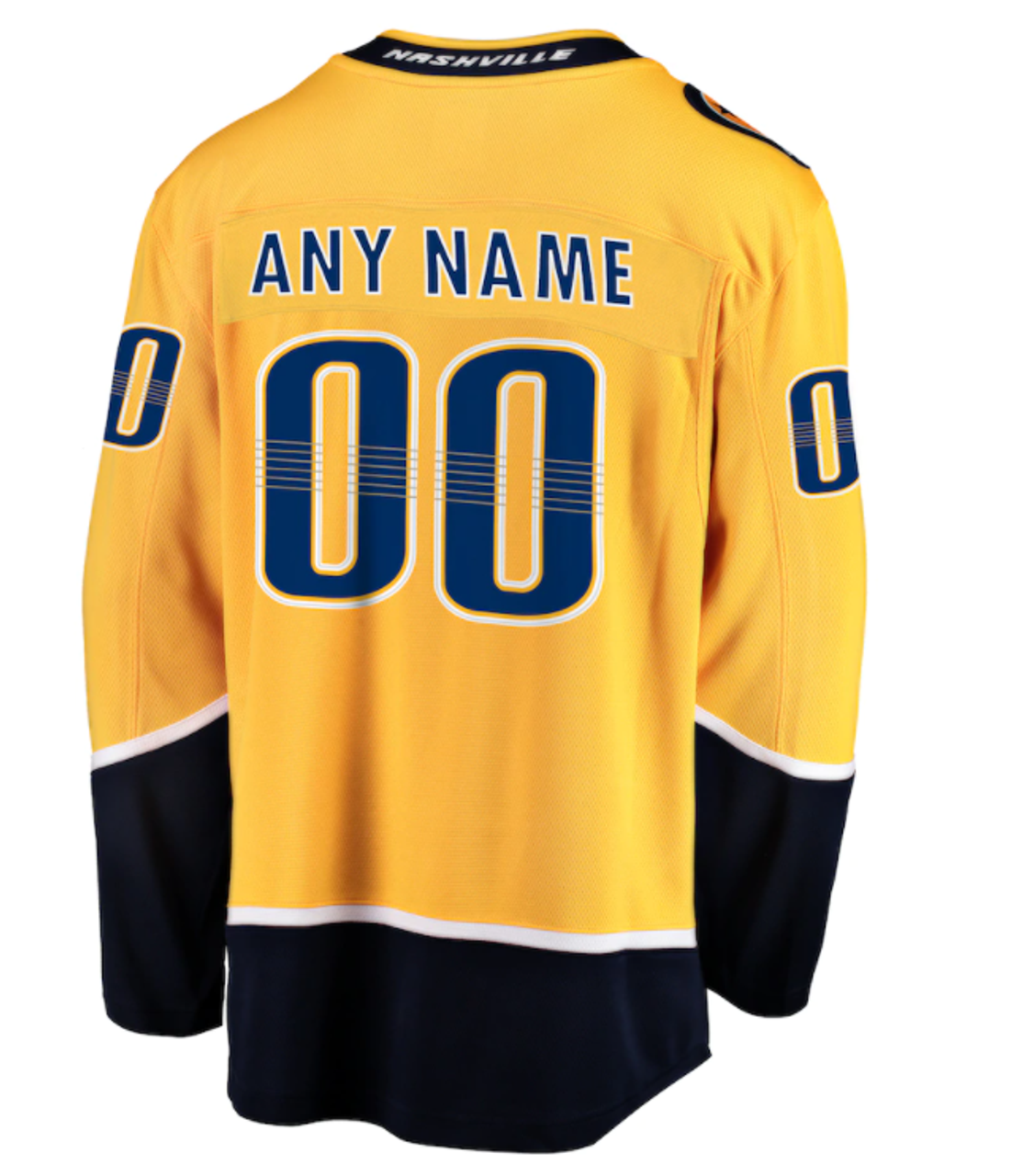 Nashville Predators Youth Jersey Size L/XL White Gold Trim Fanatics  Official New