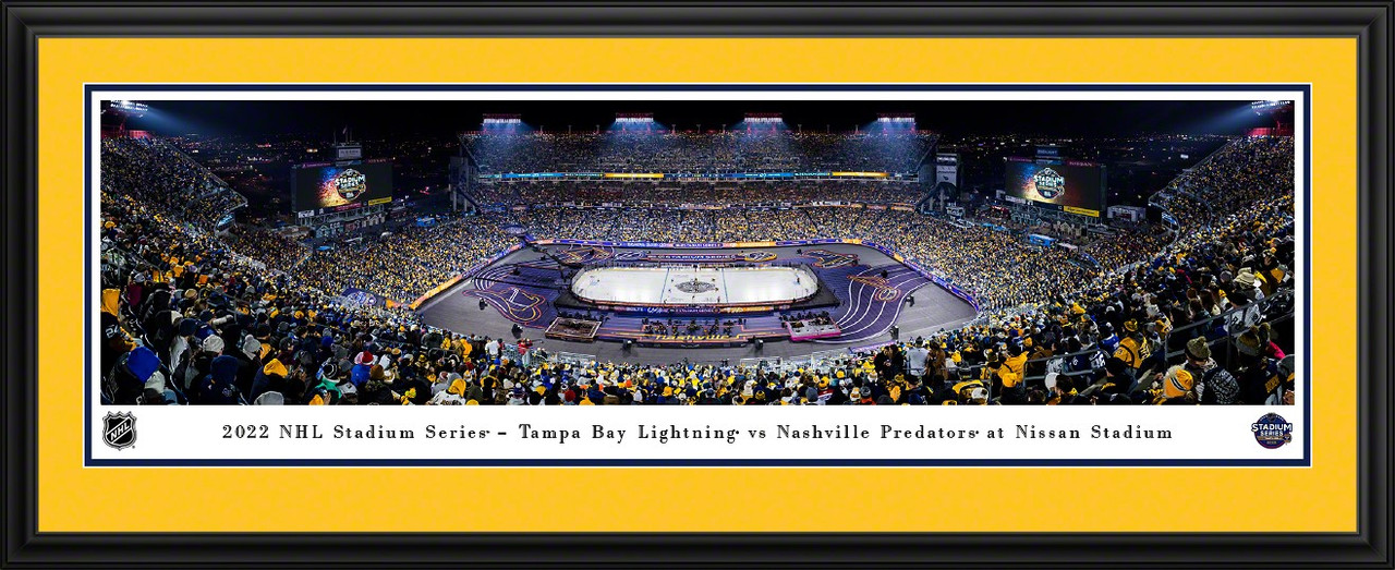 Nashville Predators Panoramic Picture - Bridgestone Arena