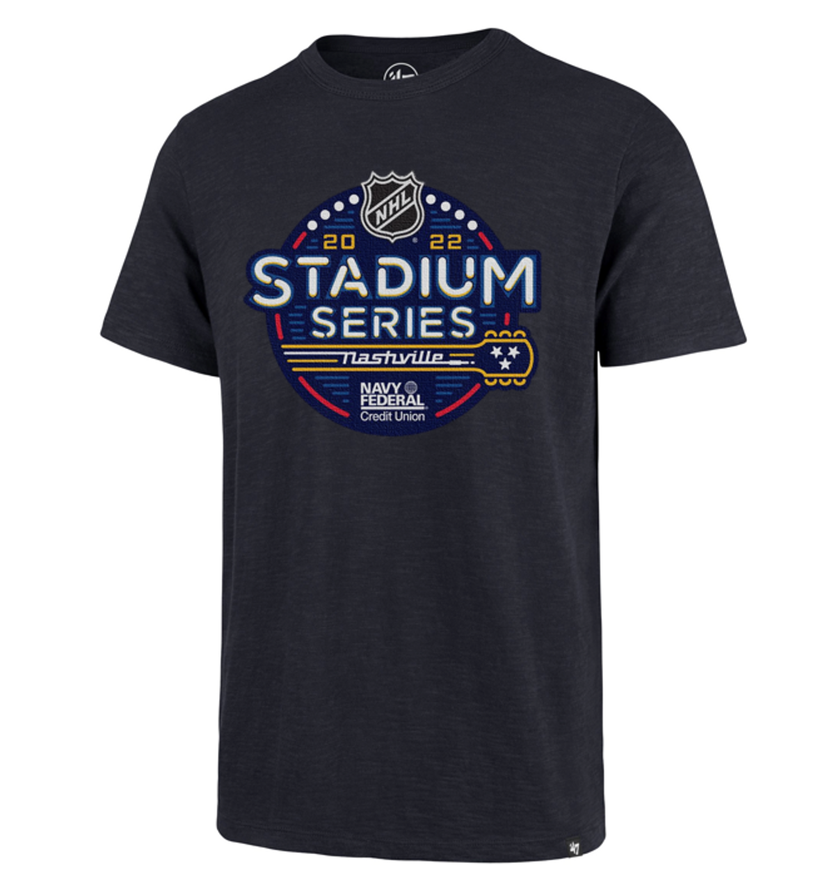 47 Brand Stadium Series Event Logo Rival T-Shirt Navy - Nashville