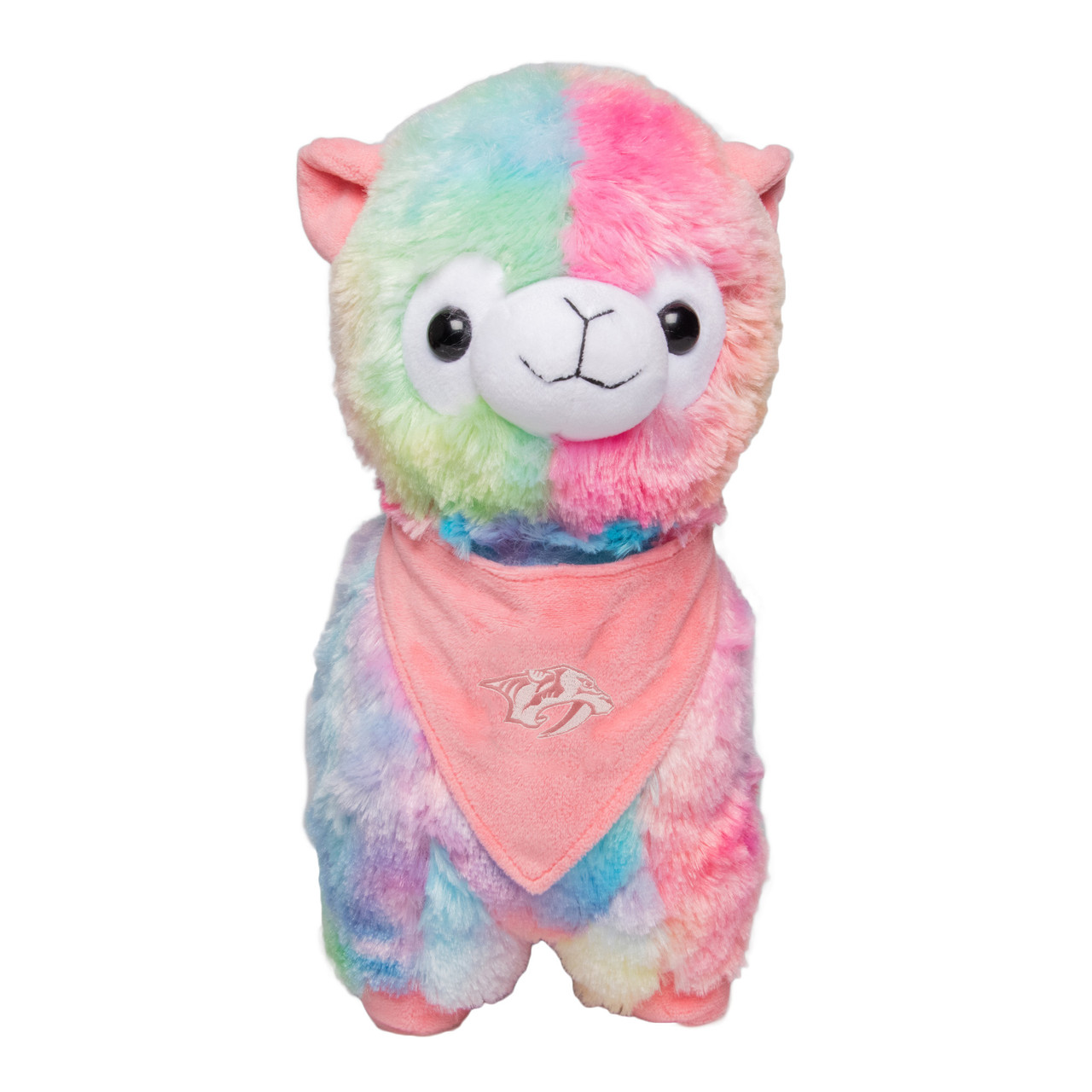 Rainbow llama stuffed sale animal