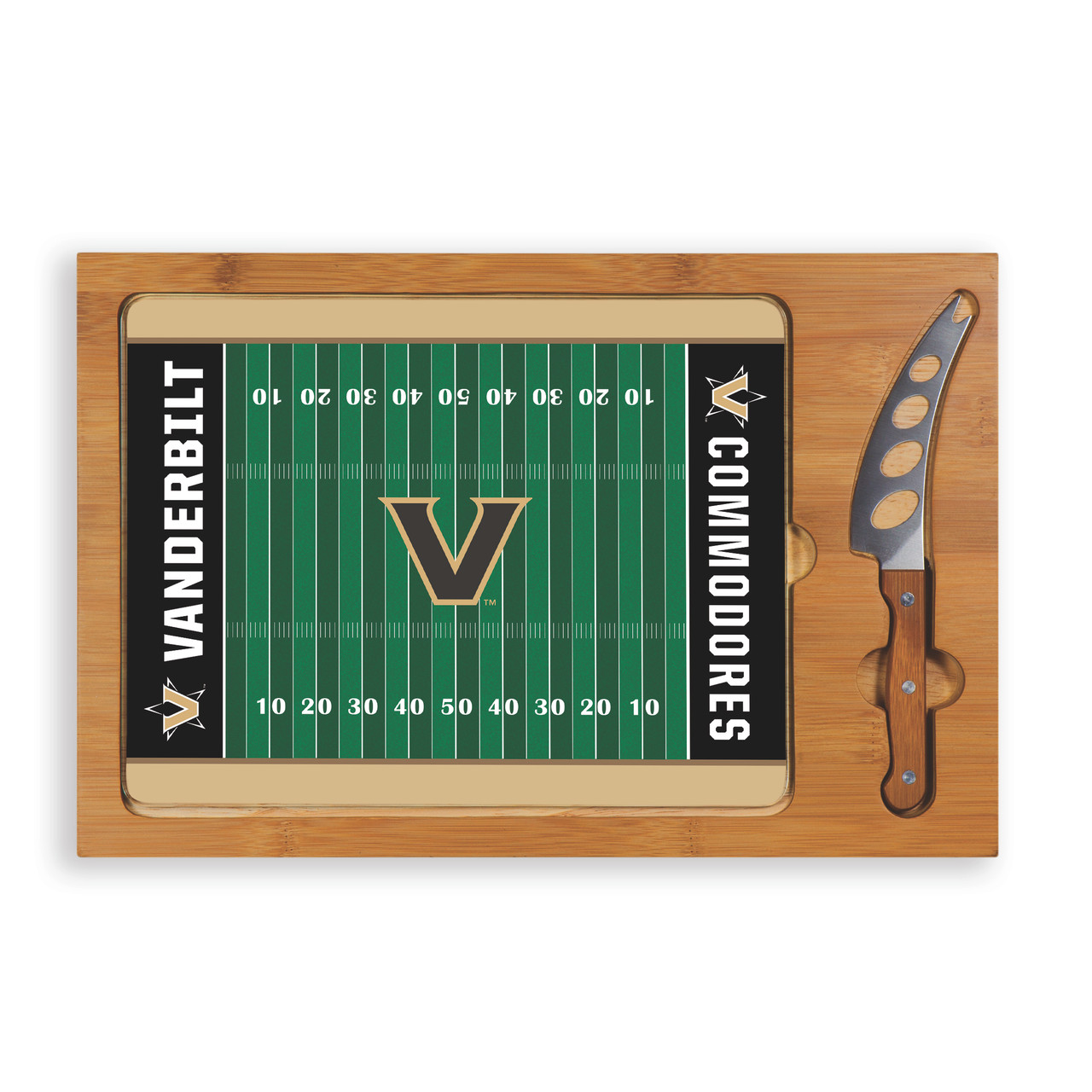 Vanderbilt Commodores - Football Field - Icon Glass Top Cutting