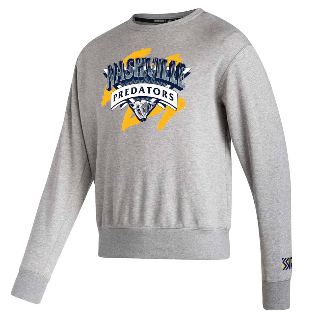 NHL Nashville Predators Camouflage Crewneck Sweatshirt - Owl