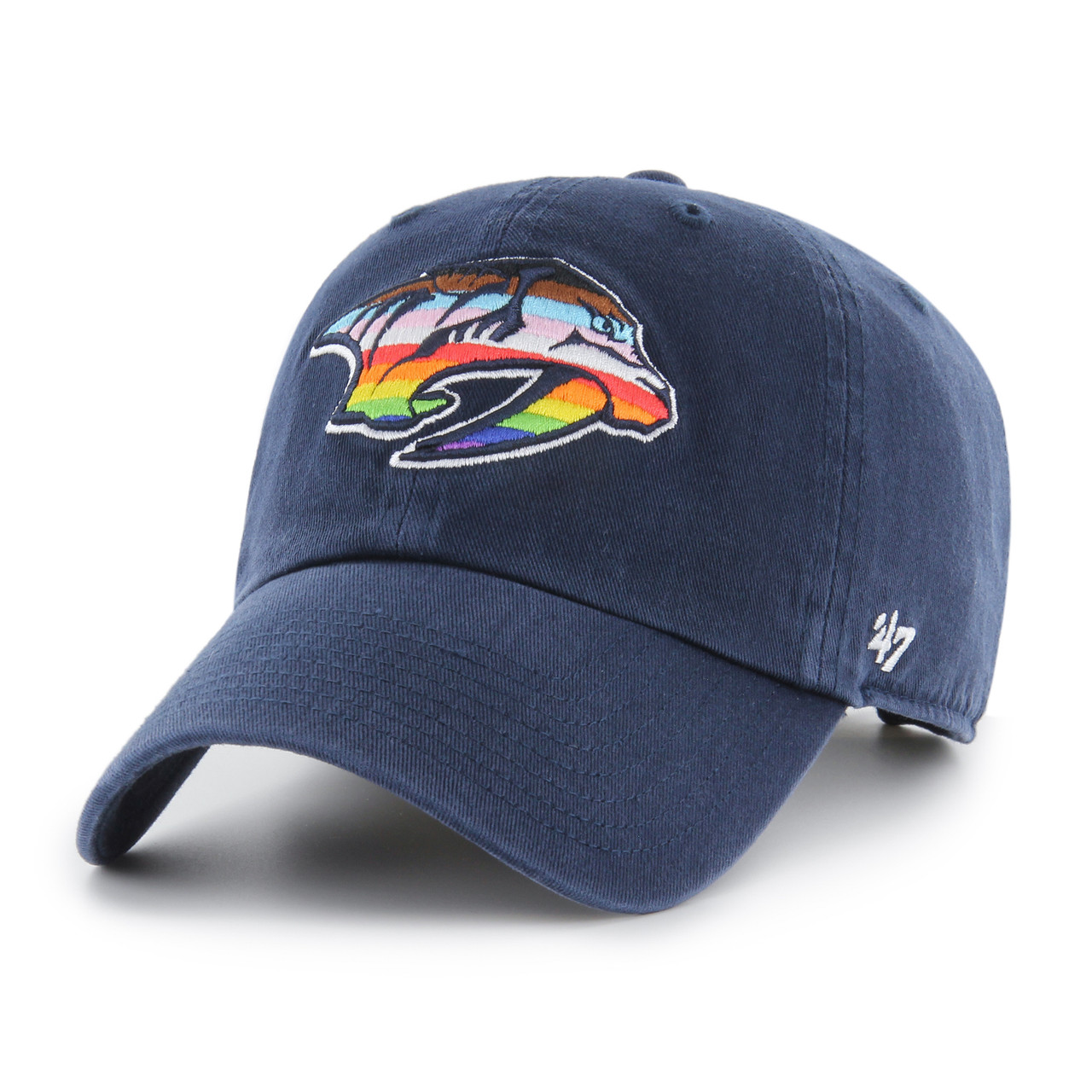 Nashville Predators 47 Brand Pride Cleanup Hat - Nashville Predators Locker  Room