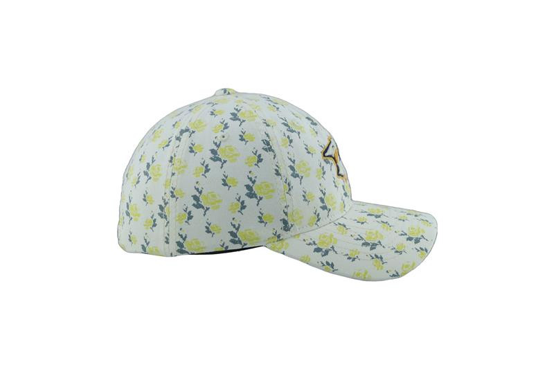 Nashville Predators Zephyr Wmn Floral Adjustable Hat - Nashville