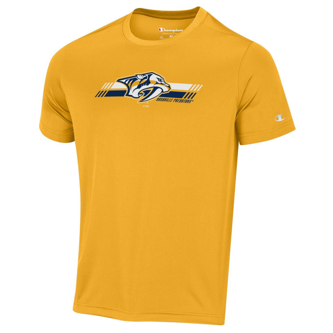 Nashville Predators Tee-Champion Gold Impact