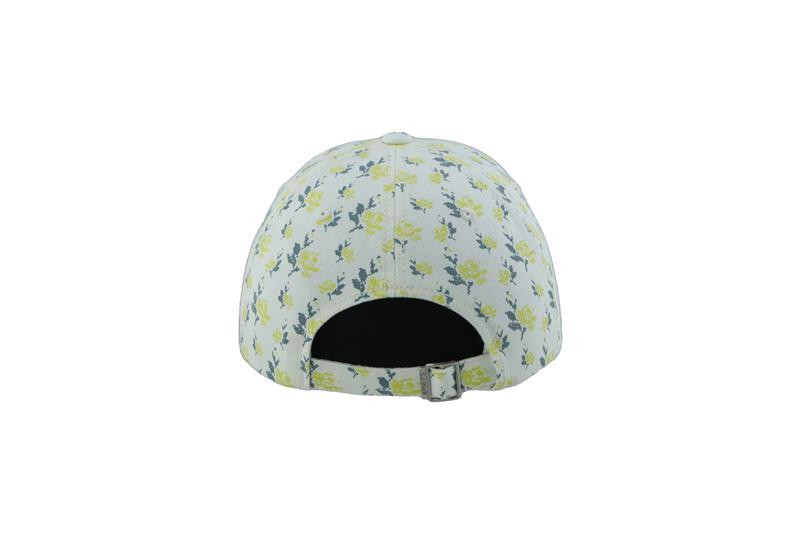 Nashville Predators Zephyr Wmn Floral Adjustable Hat - Nashville