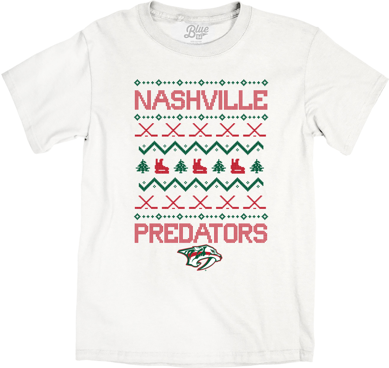 Nashville Predators Tee-Christmas Stocking