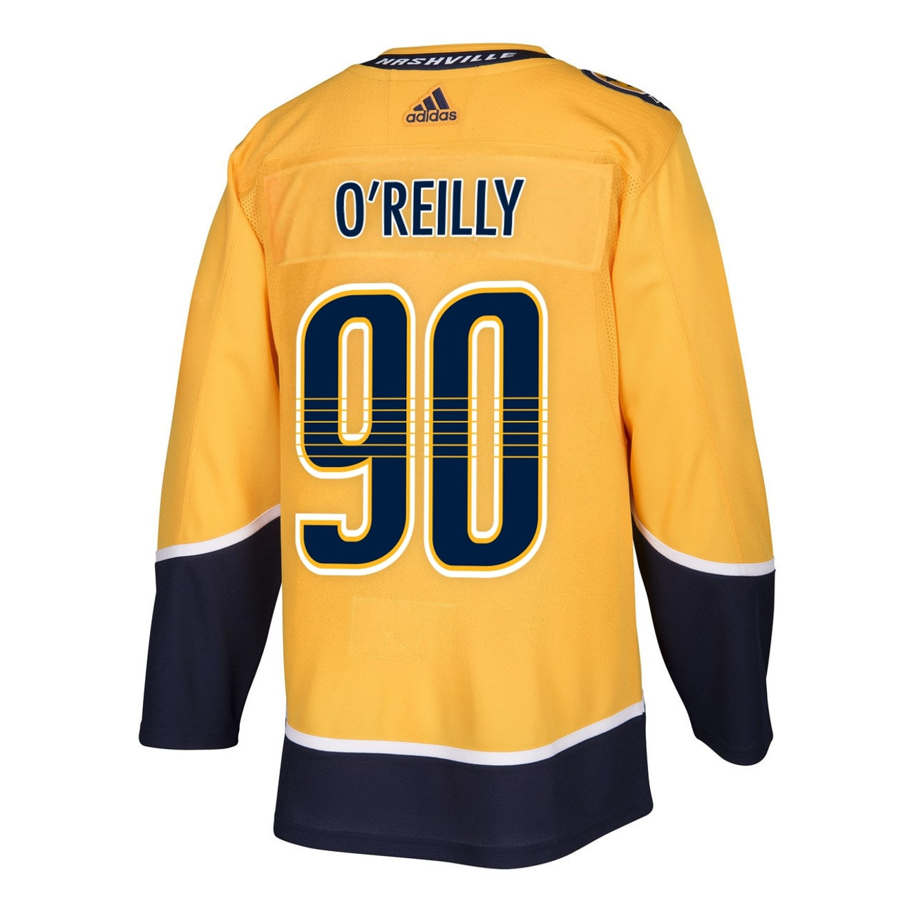 Nashville Predators Adidas Authentic Ryan O'Reilly Jersey Home/Gold