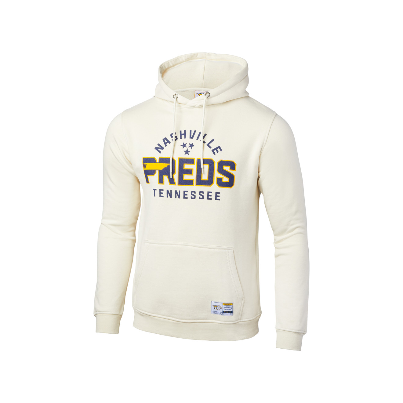 Nashville Predators Sweatshirt M Cream Hoodie Nashville
