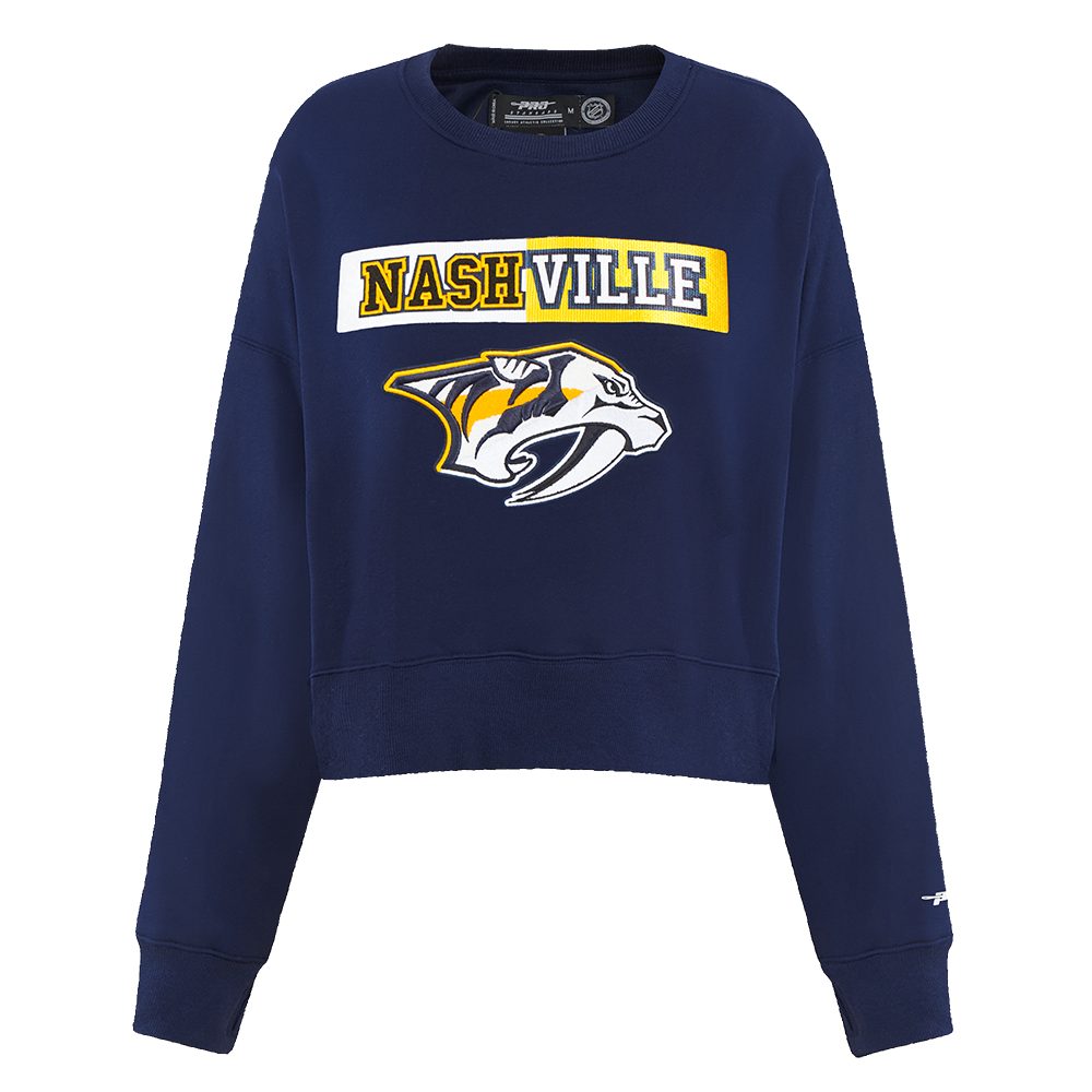nashville predators crewneck sweatshirt