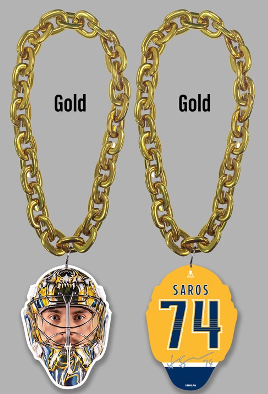 Nashville Predators Chain-Saros Head
