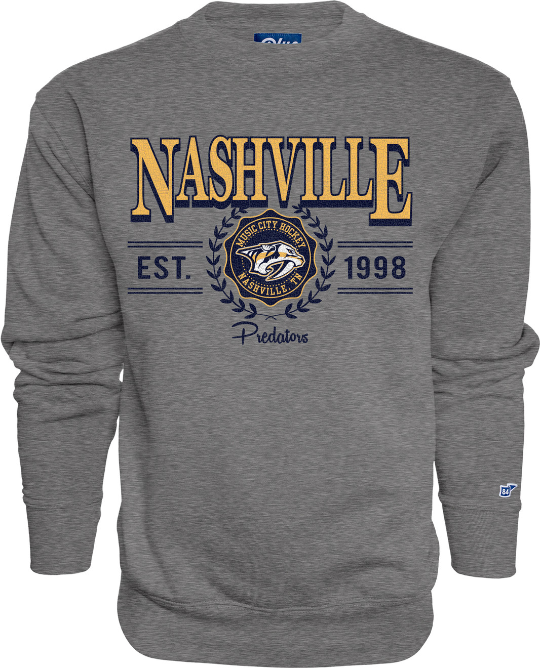 NASHVILLE PREDATORS SWEATSHIRT-TIME FLIES CREW