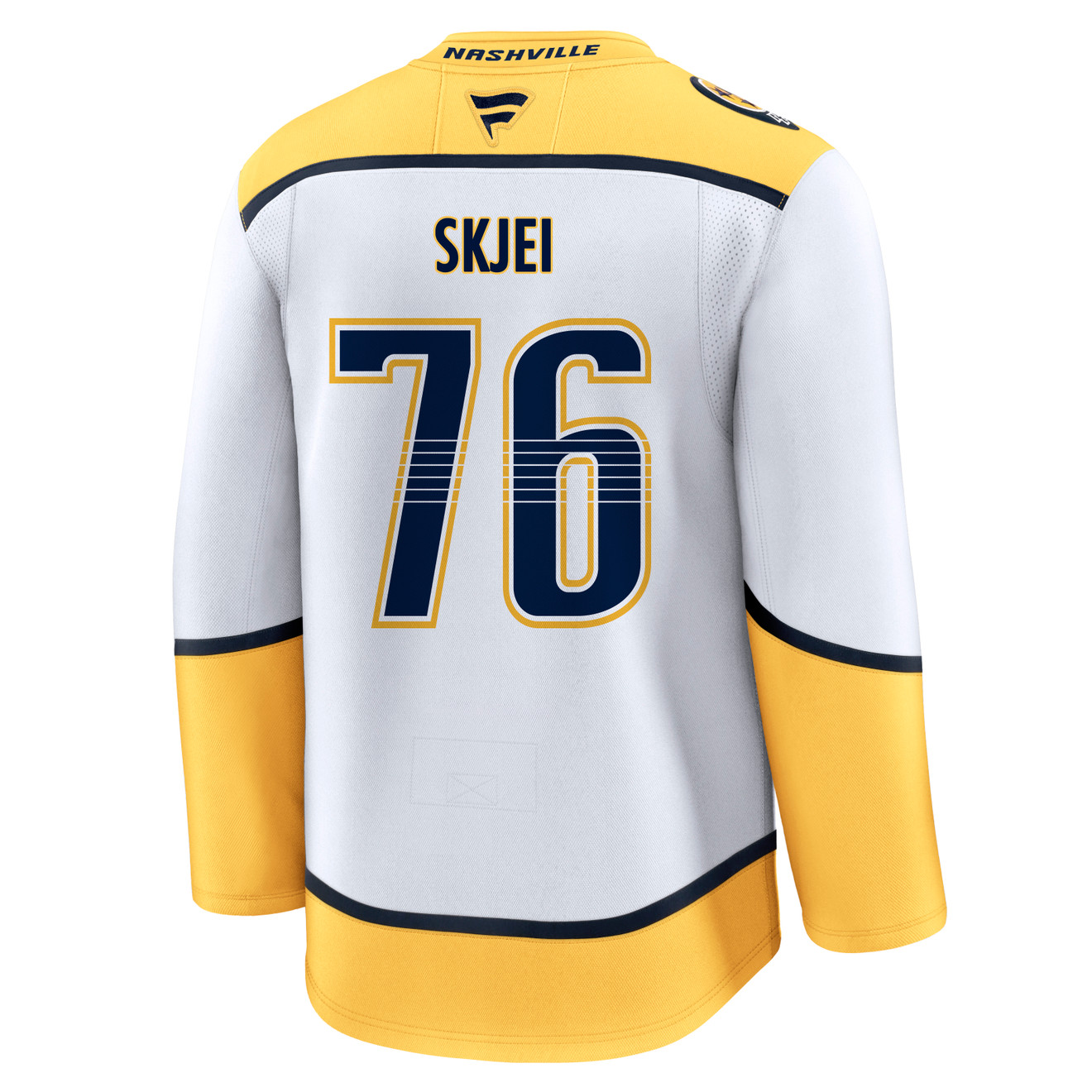 Nashville Predators Fanatics Brady Skjei Road White Premium Jersey