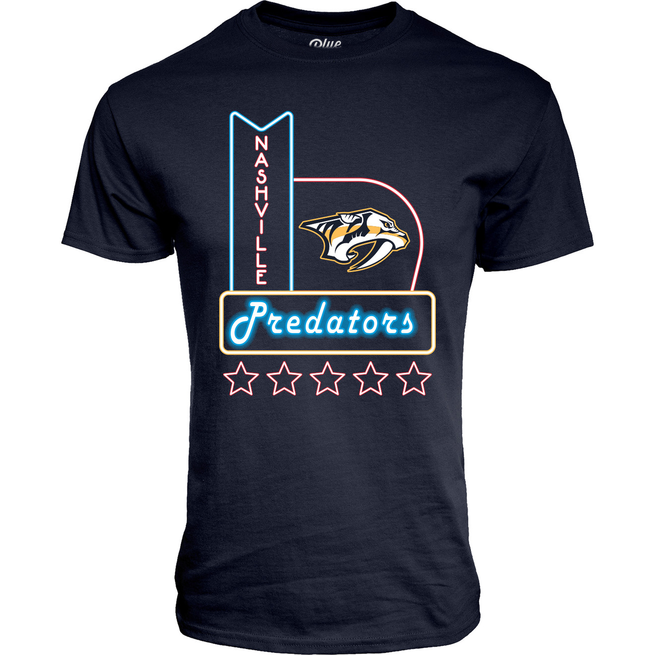 Nashville Predators TEE-GLOWNIGHT