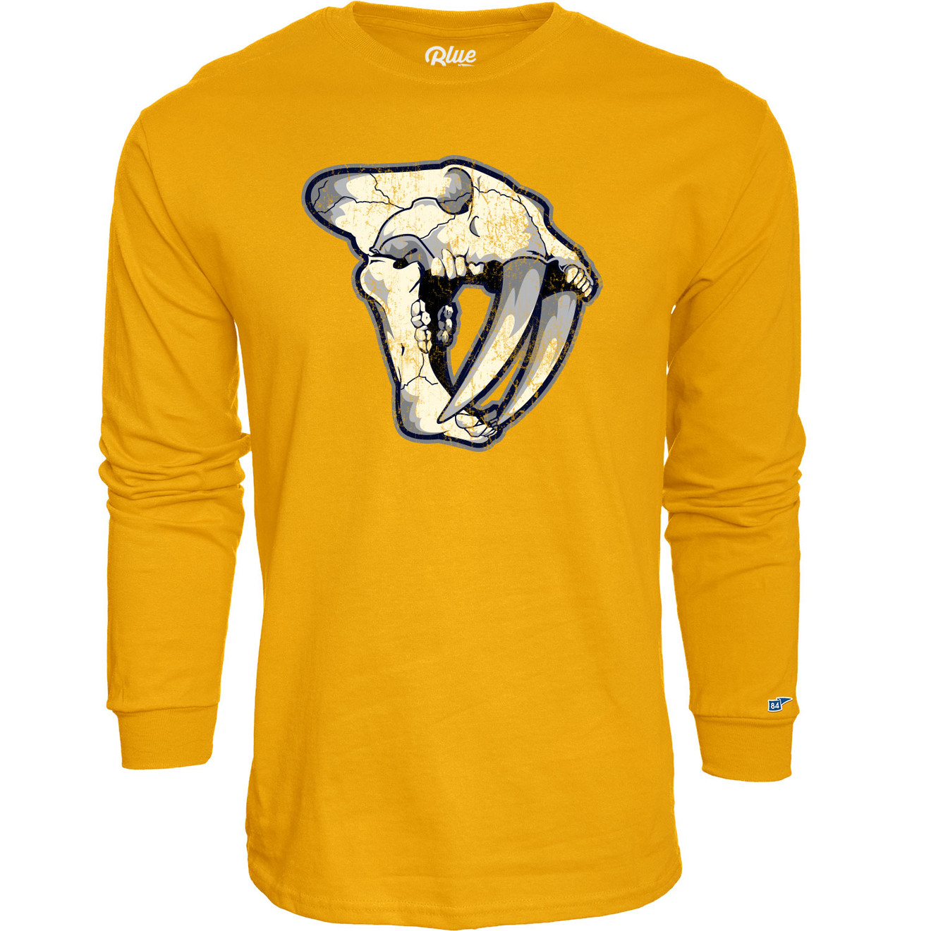 Nashville Predators TEE-FOSSIL GOLD LS