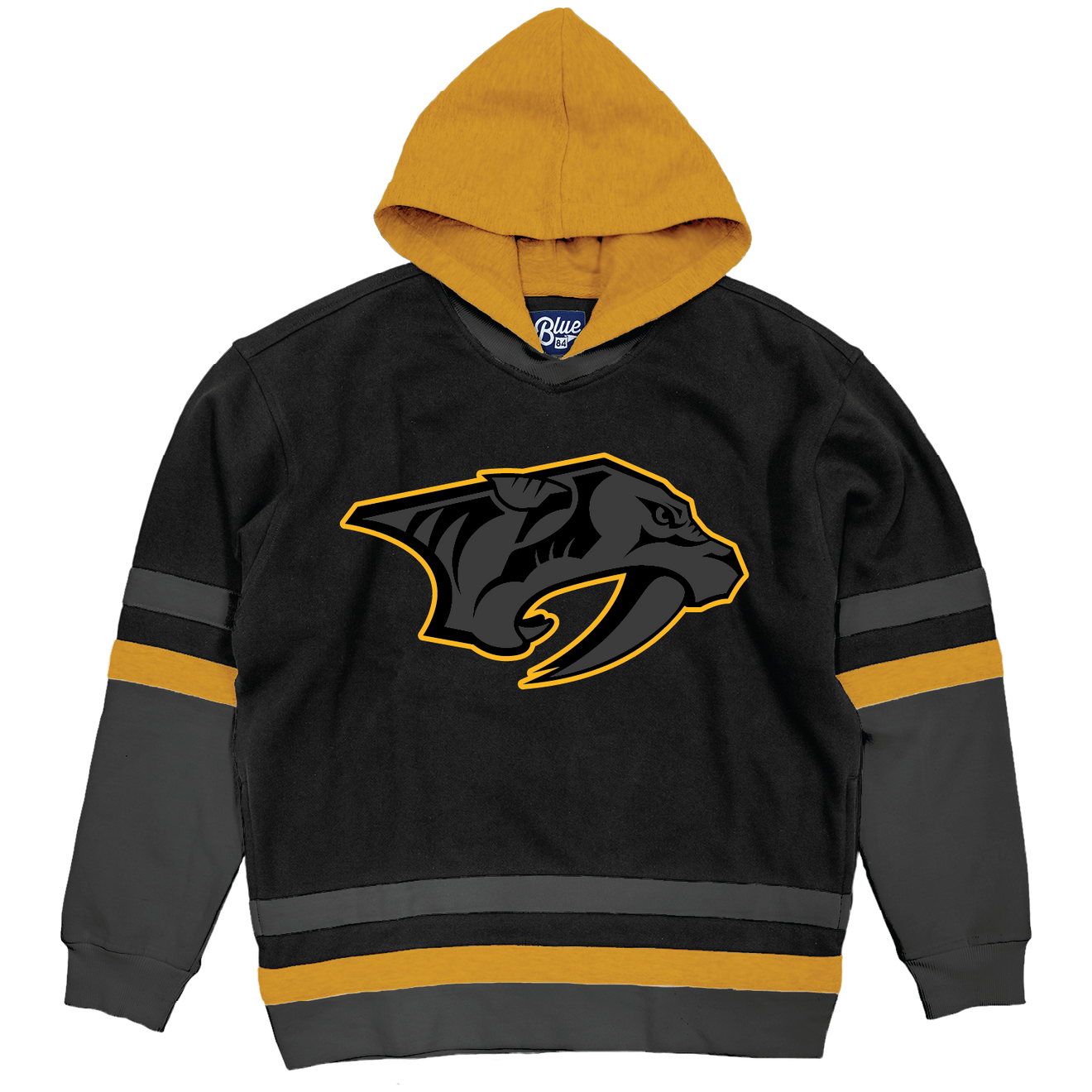 Nashville Predators Blue84 Mens Blackout Pop Hoodie