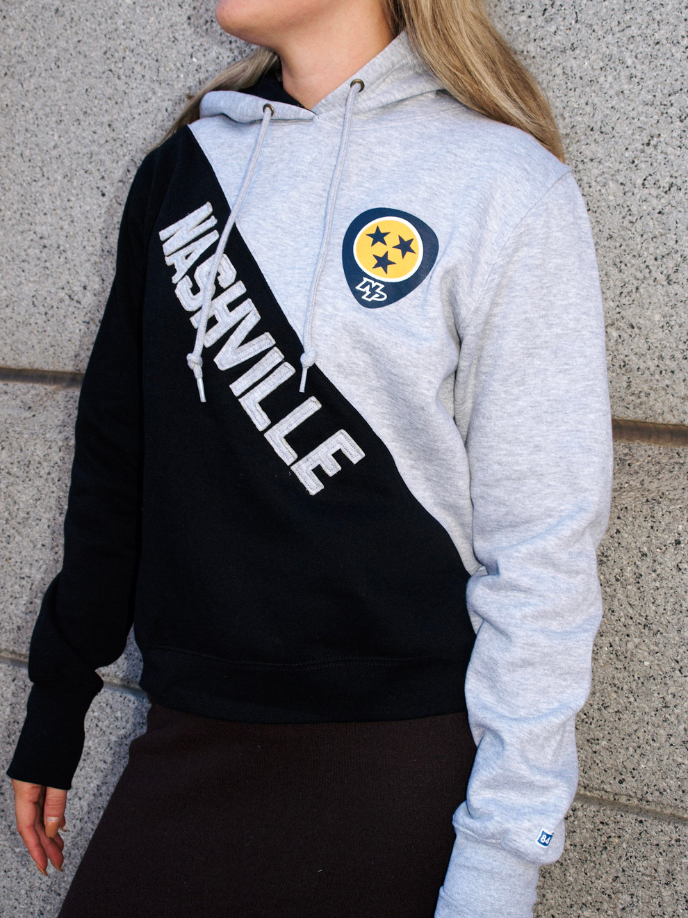 Nashville Predators SWEATSHIRT-MEDIA POST HOOD