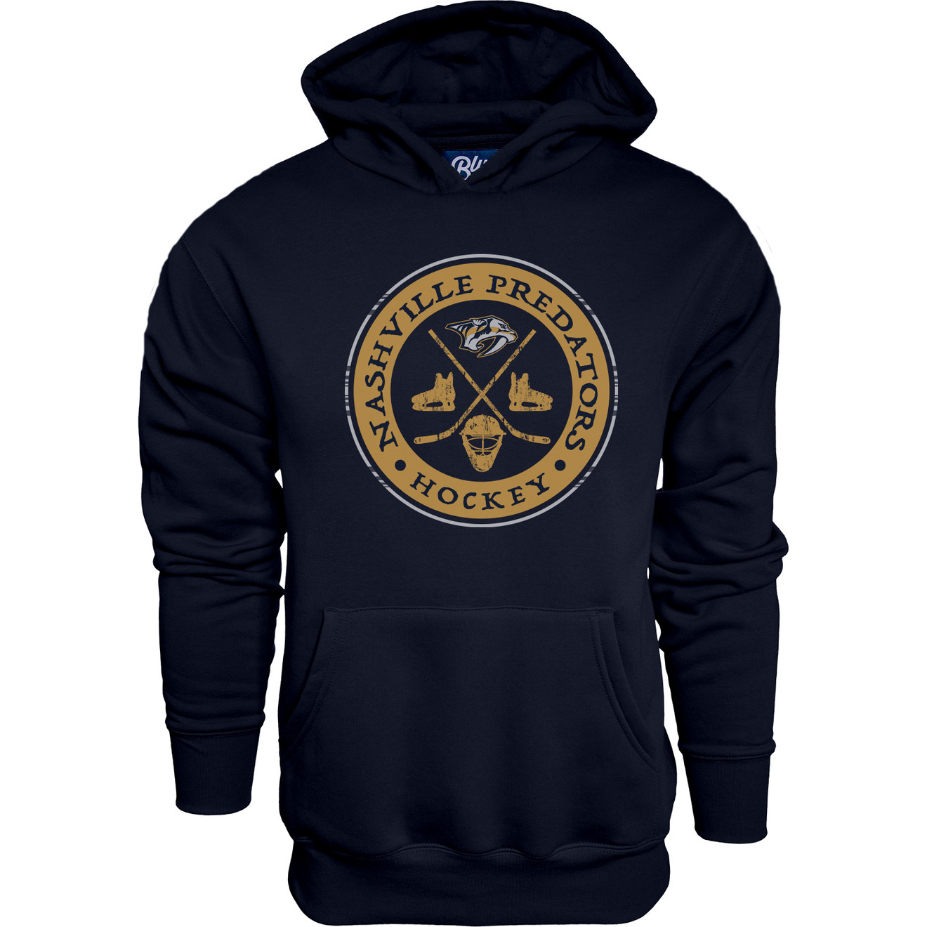 Nashville Predators SWEATSHIRT-YTH CALL LETTERS HOOD