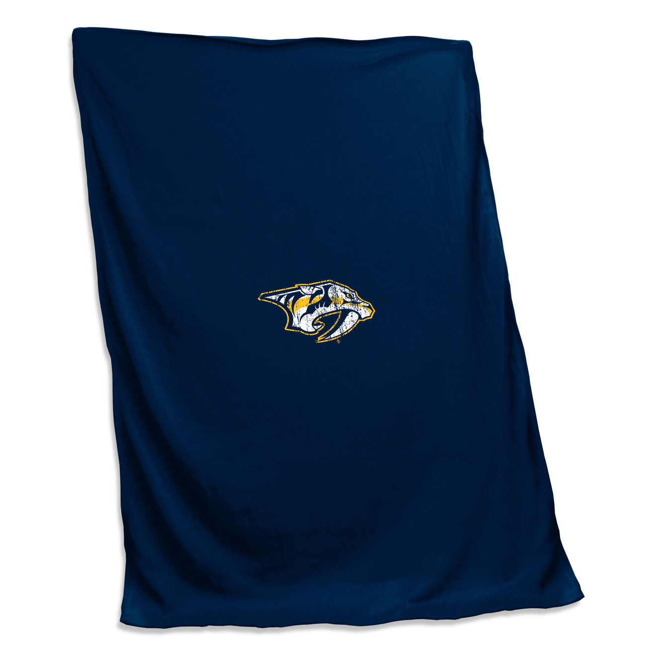 Nashville Predators LogoBrands Sweatshirt Blanket 54x84