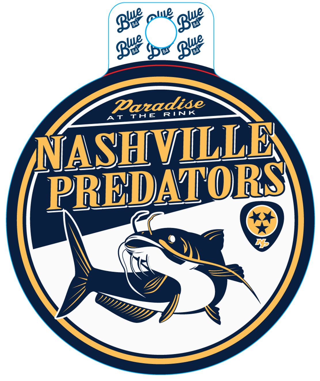 Nashville Predators Sticker-Paradise