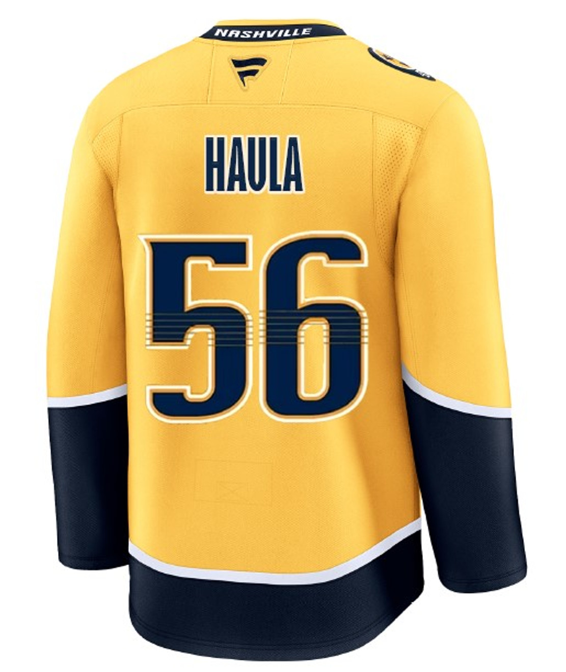 Nashville Predators Fanatics Premium Erik Haula Jersey Home/Gold