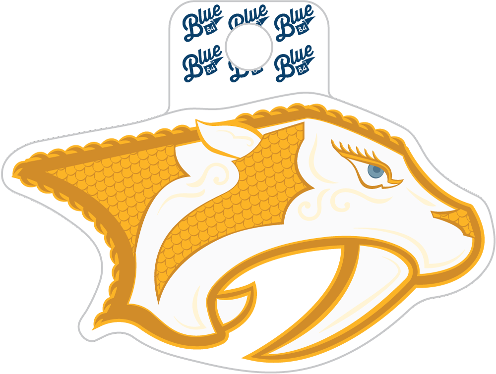 Nashville Predators Lakeshirts Wosm25 Pred Sticker