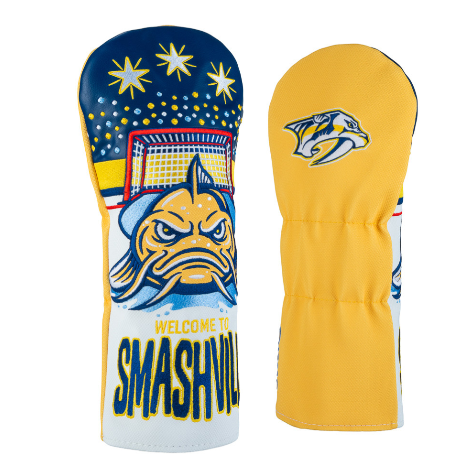 Nashville Predators Swag Golf Headcover Catfish - Nashville
