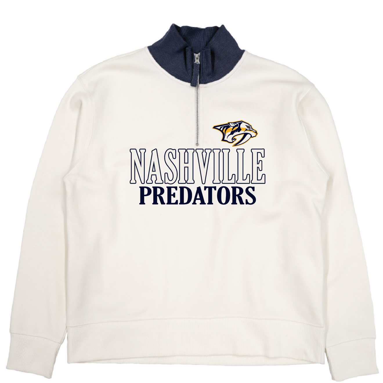 Nashville Predators Blue84 Womens Know Best ¼ zip Fleece