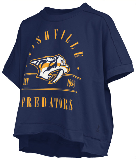 Nashville Predators Pressbox Womens Deebo T-shirt