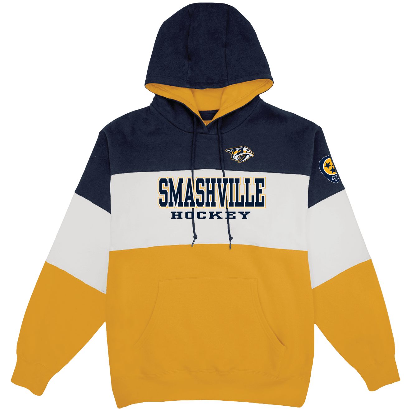Nashville Predators Blue84 Mens Big Boost Hoodie