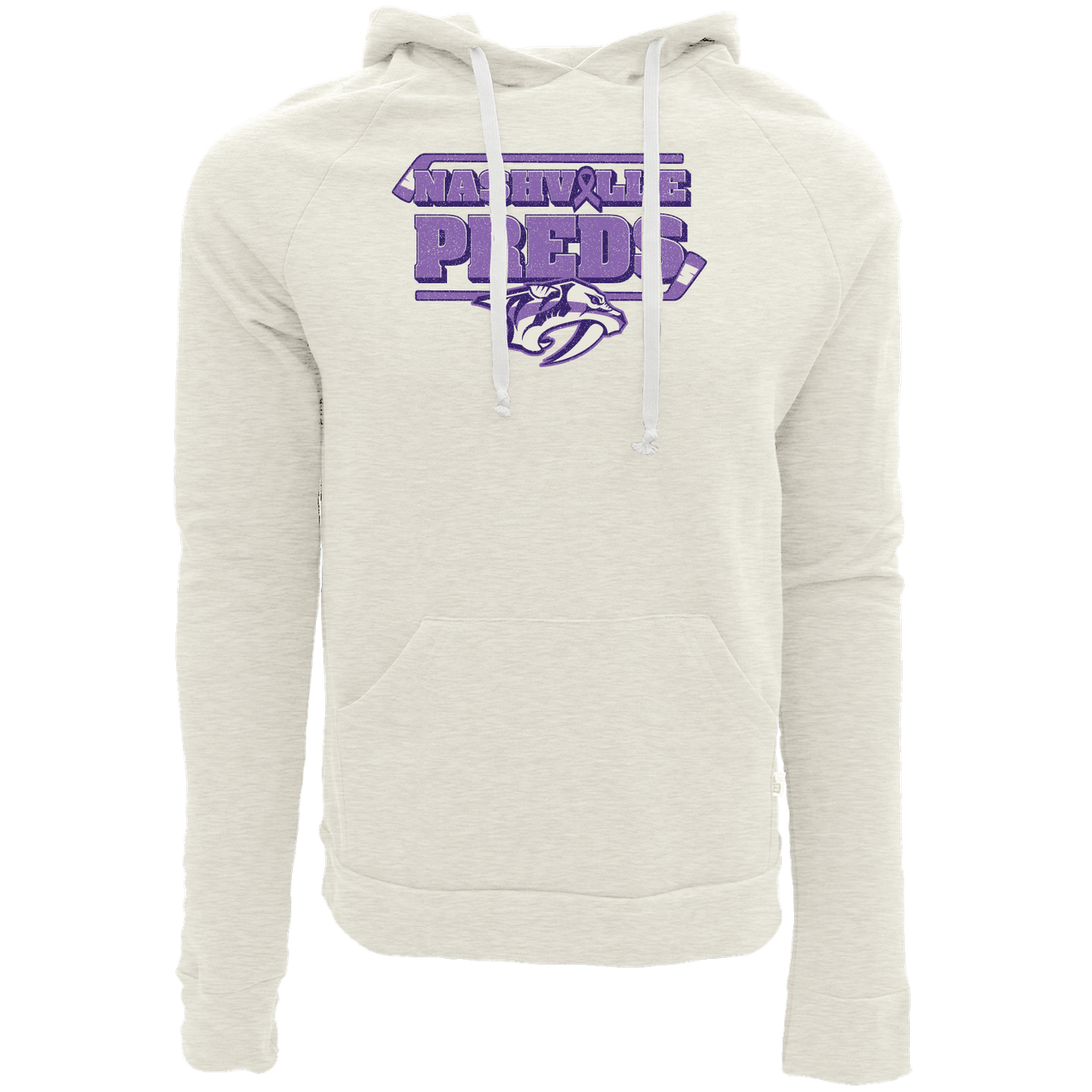Nashville Predators BLUE84 HOCKEY FIGHTS CANCER MENS CONTENT HOODIE