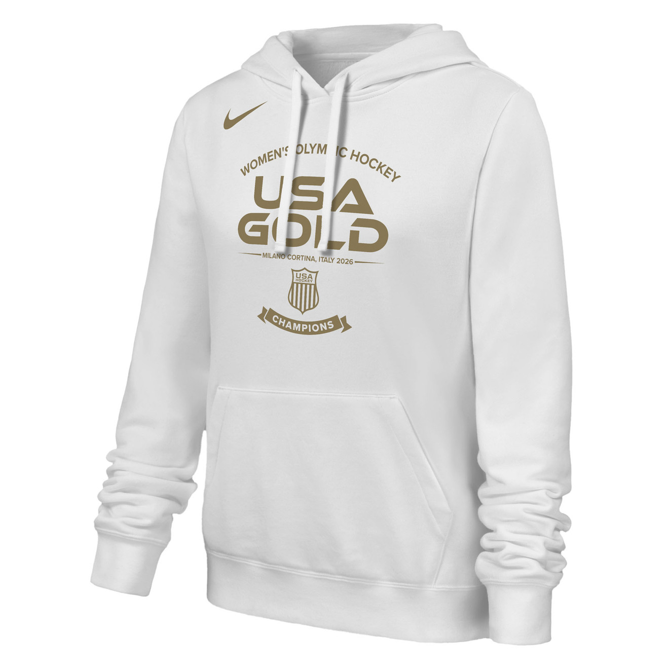 TEAM USA GOLD MEDAL WINNING WOMEN'S SWEATSHIRT HOODIE