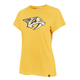 Nashville Predators Tee-Wmn Frankie Pred Gold