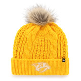 Nashville Predators Womens Meeko Gold Hat