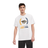 Nashville Predators M Hil Miles SS White T