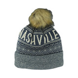 Nashville Predators Knit-Flurry Pom