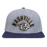 Nashville Predators Hat-Stacked Snap