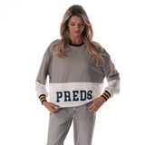 Nashville Predators Wild Collective Wmn Paramount Crew Sweatshirt