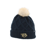 Nashville Predators KNIT-WMN CHESTNUT POM