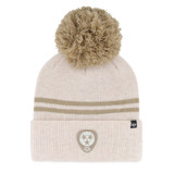Nashville Predators 47 Brand Wmn Latte Pom Knit