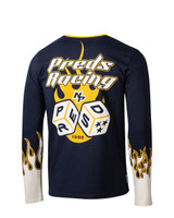 Nashville Predators Sport Design Sweden Mens Racing LongSleeve T-shirt