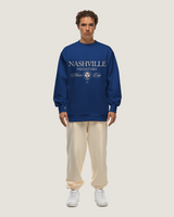 Nashville Predators Basico Bronco Strahova Crew Sweatshirt