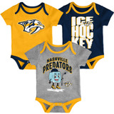 Nashville Predators Creeper-Triple Header Set