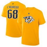 Nashville Predators Tee-L'Heureux Player N&N