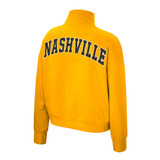 Nashville Predators Colosseum Womens Claire 1/4 zip jacket