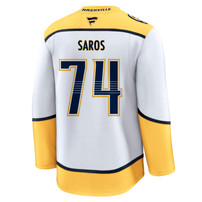 Nashville Predators Fanatics Premium Juuse Saros Away Jersey
